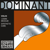 Thomastik-Infeld Dominant Violin String Set 135B 1/2 Medium Synthetic Core