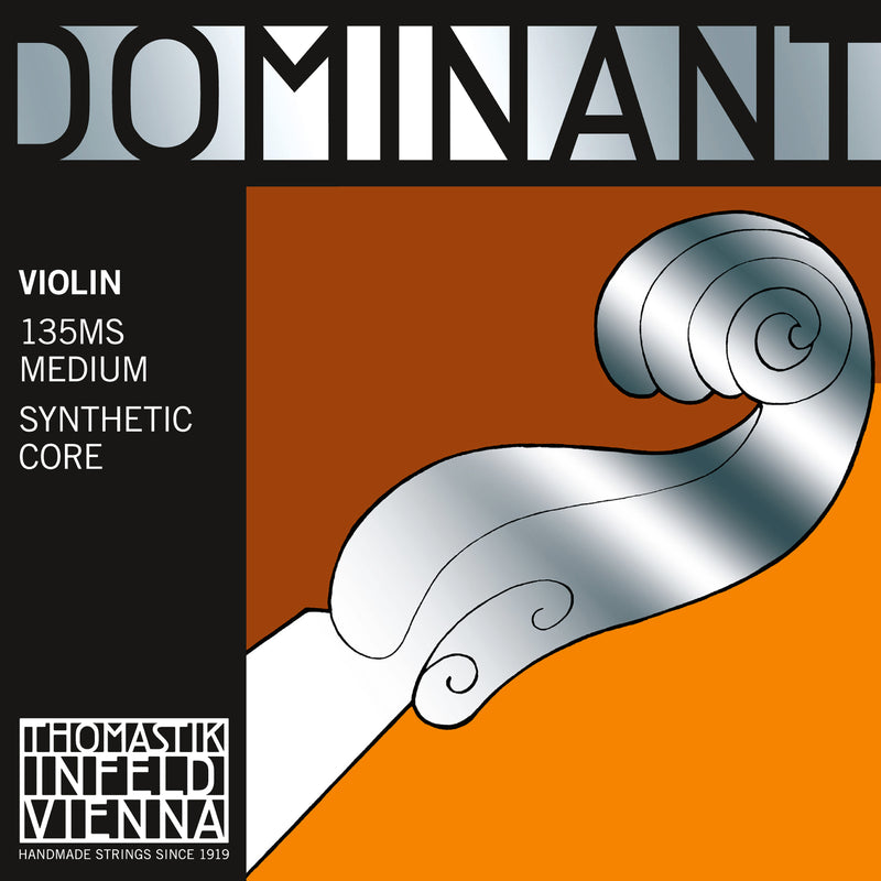 Thomastik-Infeld Dominant Violin String Set 135B 1/2 Medium Synthetic Core