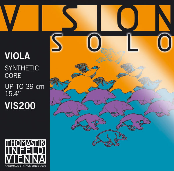 Thomastik-Infeld Vision Solo Viola VIS200 Set Synthetic Core Up to 39 cm, 15.4