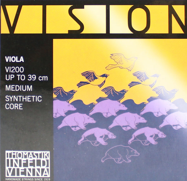 Thomastik-Infeld Vision Viola VI200 Set Up To 39 cm Medium Synthetic Core