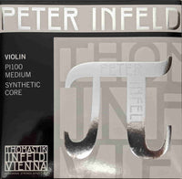 Thomastik-Infeld PI100 Medium Synthetic Core 4/4 Violin String Set