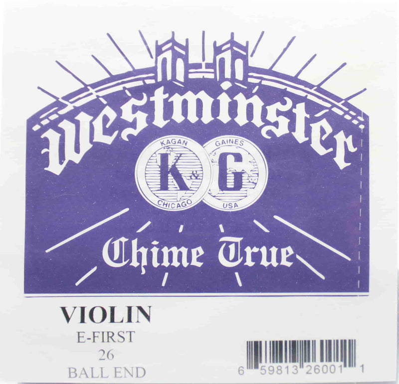 Westminster Chime True 26 Violin E String 26