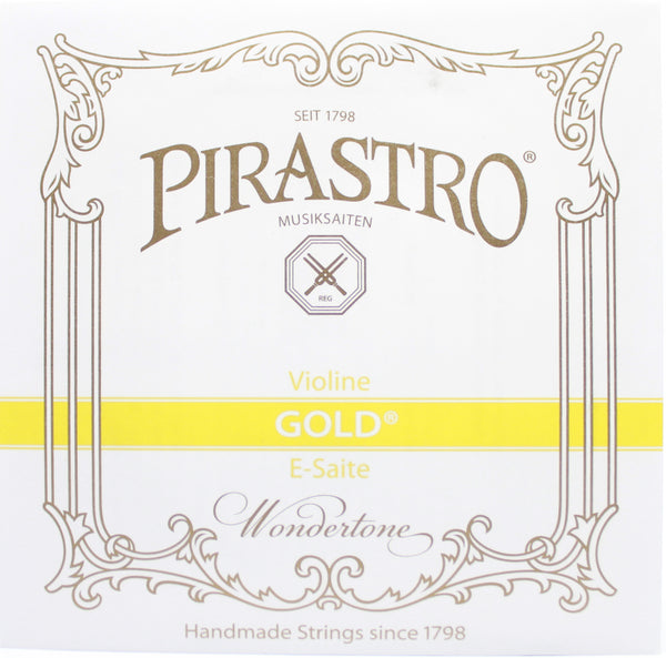 Pirastro Wondertone Gold Label E String Ball-End Steel